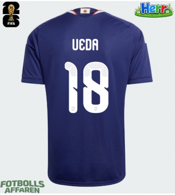 Japan Ayase Ueda #18 Hemmatröja VM 2026 Kortärmad